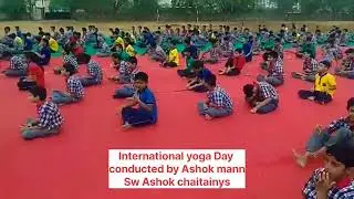 Yoga International day @SwamiAshokChaitanya @yourbestbabyface2