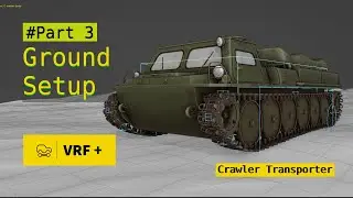 Tank Rigging Tutorial in Blender 4.x : Ground Setup
