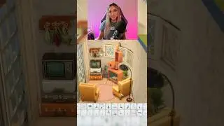 a tiny cottagecore living room in the letter C | Alphabet Series C Part 4 
