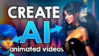 How to Create Free Animated videos with AI | Generate AI Video from text | AI Animation tutorial