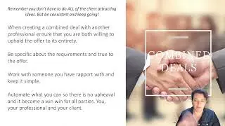 How to attract clients 16/44 - Combo Deals and Collaboration