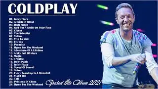 Coldplay Greatest Hits Album 2021 -  Álbum completo Melhores músicas do Coldplay 2021