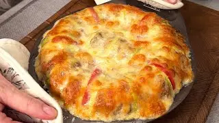 Das leckerste Zucchini Rezept! Das Rezept für das Abendessen meiner Familie für jeden Tag!