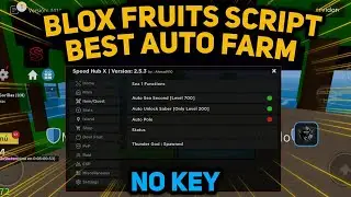 Blox Fruits Script Hub Auto Farm Auto Level | Fluxus, Delta, Arceus X