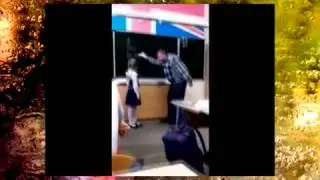 Не засцала и въебала)