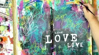 Thinking is Overrated in an Art Journal