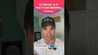 Zo Gebruik Je AI Voor E-mail Marketing #shorts