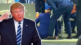Ai Trump HILARIOUSLY Roasts Biden's Spectacular Falls!