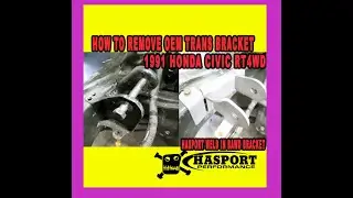 How to install B series in EF Civic Chassis Part 5 | Weld in Hasport BAWD bracket!
