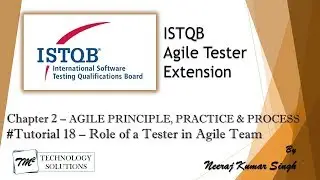 ISTQB Agile Tester Extension | 2.3.2 Role of a Tester in Agile Team | ISTQB Tutorials