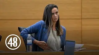 Former ballerina testifies at her own murder trial
