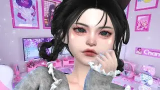 LOS SIMS 4: CREANDO A SIM KOREAN GIRL 🍓 CITY  + DOWNLOAD