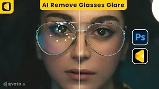 How to Remove Glasses Glare from Photos 2025 | Photoshop Generative Fill and Evoto | Photo Editor
