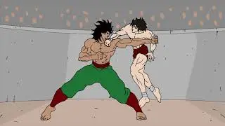 Каку Шунсей VS Баки Ханма 5 серия [Baki/Баки]