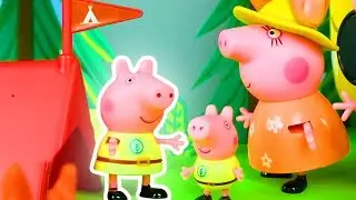 Peppa Pig  Official Channel |  Peppa Pig Stop Motion: The Camping Holiday