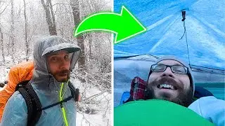 Sleep DRY & WARM No Matter What Happens on Trail