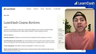LearnDash Course Reviews Add-On (Official LearnDash Plugin Review)
