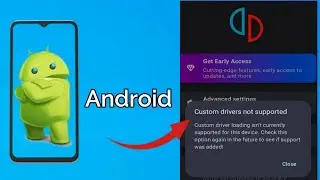 YUZU Switch emulator Android Custom drivers Not Supported