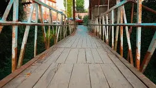 Как снять мост через реку.