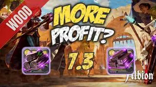 Albion Online T7.3 Plank Refining Profit Test | Focus vs No Focus