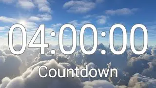 4 Hour Timer with Relaxing Music and Alarm