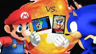 Super Mario World VS. Sonic the Hedgehog - Mario vs. Sonic Ep 1