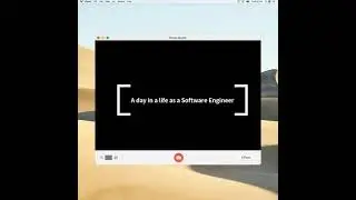 My day in a life as Software Engineer !