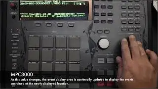 60.  MPC3000 Video Manual Step Edit Key