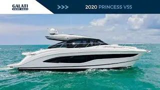 For Sale - 2020 Princess V55 "BASKIN IN THE SUN"