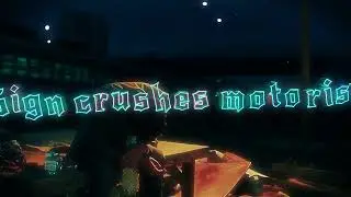 Sign crushes motorist - Wish // Sub. Español & Lyrics