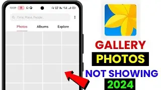 Fix Picture Not Showing Up In Gallery || Gallery Photos Not Showing Problem Solved 2024