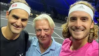 Roger Federer has ARRIVED for Laver Cup 2022