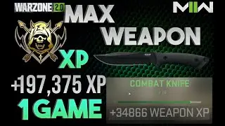 BEST WEAPON XP- WARZONE GLITCH- COD MW II