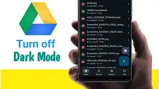 Google Drive Dark Theme Remove Kaise Kare? | Light Mode Enable & Turn off Dark mode