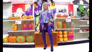 Shopping and (Skirt Try On), while wearing a crazy bad outfit