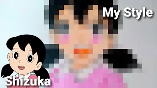 Drawing shizuka in my Style
