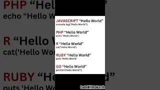 How Many Languages You Know 🤔 
