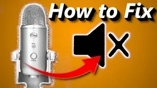 Blue Yeti Recognized No sound (Fix)