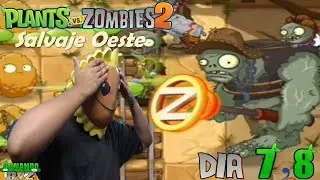 ME QUIEREN MARCAR MI CEREBRO 😨 | Plants vs Zombies 2: Salvaje Oeste  Dia 7,8 #41
