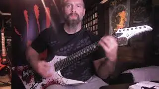 BLOOD RED THRONE - Arterial Lust guitar playthrough