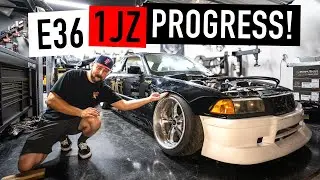 Build Progress on my E36 1JZ Drift Car x This is gonna be the sickest car I own!