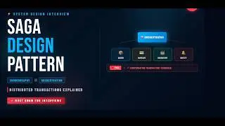 Saga Design Pattern- How Amazon Uber Handle Distributed Transactions |  Never Fail Design Interview