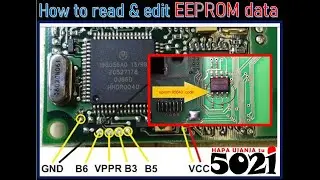 EEPROM data (how to read, modify, delete, write, and or lock or unlock, decrypt to universal .bin)