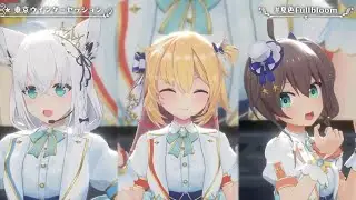 Matsuri, Haachama, Fubuki - Tokyo Winter Session (東京ウインターセッション) | by HoneyWorks [Live 3D]