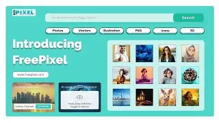 Introducing FreePixel: Microstock Website with Text-to-Image & Image-to-Text Generator.