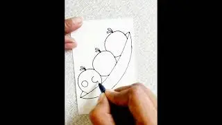 How To Draw Green peas | Easy Drawing Tutorial 
