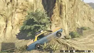 GTA V Online - NPC Taxi Driver Stuck