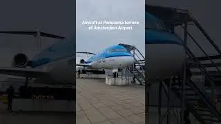 panorama Terrace Amsterdam Airport #klm #aircraft #airport #plane #aviation