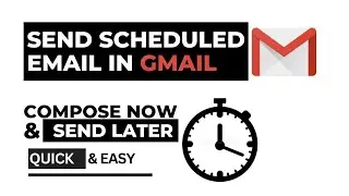 How To Schedule Email In Gmail- How To Schedule Email-Gmail
