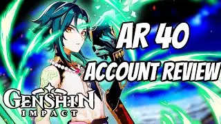 AR 40 Genshin Impact Account Review !!!